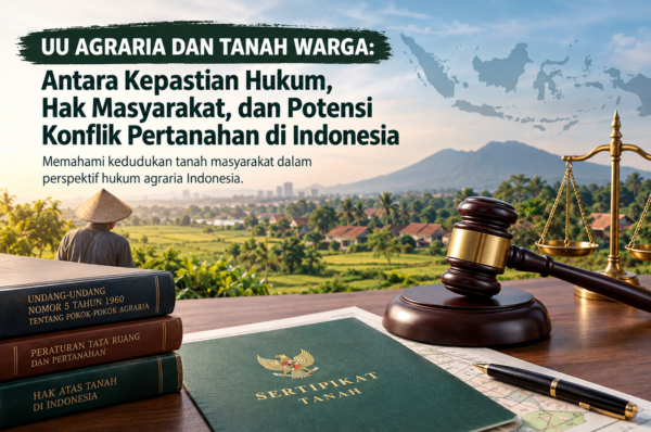 Memahami Kedudukan Tanah Masyarakat dalam Perspektif Hukum Agraria Indonesia