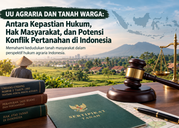 Memahami Kedudukan Tanah Masyarakat dalam Perspektif Hukum Agraria Indonesia
